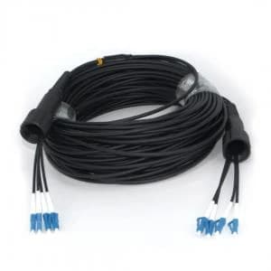 کابل فیبر نوری دو کور ۵ میلی متر 