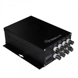 ویدیو کانورتر فیبر نوری 8 کانال آنالوگ به دیجیتال