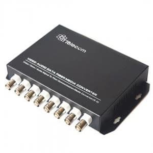 مبدل ویدیو به فیبر نوری 8 کانال تصویر آنالوگ