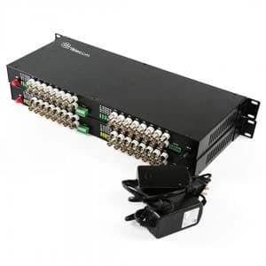مبدل ویدیو به فیبر نوری 32 کانال تصویر آنالوگ