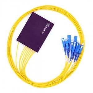 اسپلیتر فیبر نوری SC/UPC 1x8