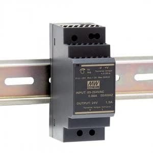 پاور منبع تغذیه صنعتی 24 ولت Dinrail