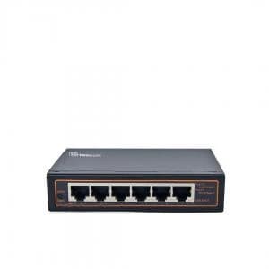 سوئیچ PoE با 6 پورت شبکه تجاری غیرمدیریتی