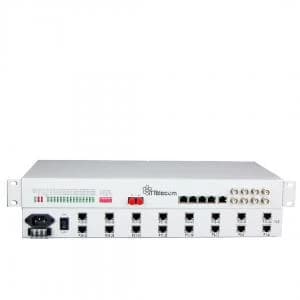 دستگاه انتقال 60 خط تلفن بر روی فیبر نوری به همراه ۴ ایوان و ۴ شبکه