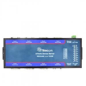 مبدل سریال مولتی 8 پورت RS232/485 به TCP/IP